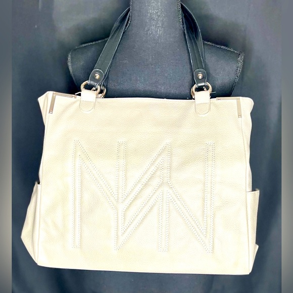 Celine Handbags - 🤩 NEW ITEM! Celine Prima Shell Bag Dove Gray Pebble Textured Faux Leather